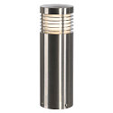 Luce con piedistallo VAP SLIM E27 IP44, Acciaio inossidabile