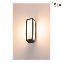 SLV Applique da esterno MERIDIAN BOX con sensore E27 IP54, antracite