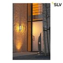 SLV Applique da esterno MERIDIAN BOX con sensore E27 IP54, antracite