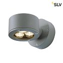 SLV Luminaire mural dextérieur SITRA WALL GX53 IP44, anthrazit gradable