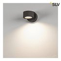 SLV Luminaire mural dextérieur SITRA WALL GX53 IP44, anthrazit gradable