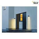 SLV Luminaire mural dextérieur SITRA WALL GX53 IP44, anthrazit gradable