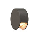LED Wandleuchte PEMA LED, anthrazit, rund, PowerLED, 3000K, 110lm