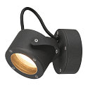 Luminaire mural d'extrieur SITRA 360 WL GX53 IP44, anthrazit gradable