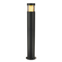 Lampadaire d’extérieur F-POL cylindrique, direct / indirect, avec grille E27 IP54, anthrazit gradable