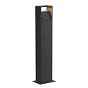 Outdoor LED Standleuchte LOGS 70, IP65 IK04, 69.5cm, 9.5W 3000K 570lm, anthrazit