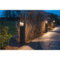 SLV Outdoor LED Standleuchte LOGS 70, IP65 IK04, 69.5cm, 9.5W 3000K 570lm, anthrazit