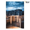 SLV H-POL, Path Light, 1 flame, LED, 3000K, anthracite, height 66 cm