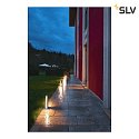 Luminaire d'allées H-POL TWIN 60 à 2 flammes, angulaire, câblé en continu IP55, anthrazit 
