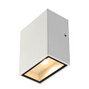 Luminaire mural QUAD 1 XL angulaire IP44, blanche