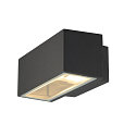 Wall luminaire BOX R7S, square, R7s, max. 80W,, anthracite