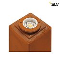 SLV Lampadaire dextérieur RUSTY® SQUARE 40 LED IP55, rouille 