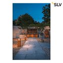 SLV Lampadaire dextérieur RUSTY® SQUARE 40 LED IP55, rouille 