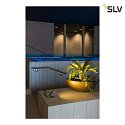 SLV LED Bodenstrahler DASAR PROJECTOR LED Außenstrahler, 230V, 5W, 40°, 3000K, IP67, Edelstahl