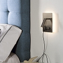 Lampe de lecture MANAT 16/3568 avec interrupteur, avec connexion USB, réglable IP20