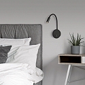 ACB reading lamp LYON 16/3699 with switch, adjustable IP20, black ACB reading lamp LYON 16/3699 with switch, adjustable IP20, black