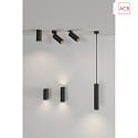 ACB Luminaire mural PIPE 16/3986 IP20, noir