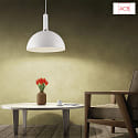 ACB Luci a sospesione TIGA 3707/25 E27 IP20, bianco