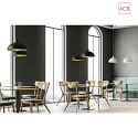 ACB Pendelleuchte TIGA 3707/25, E27, max. 15W, IP20, schwarz