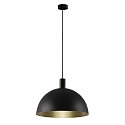 pendant luminaire TIGA 3707/35 E27 IP20, gold, black