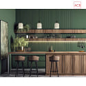 ACB Luminaire à suspension TURKANA 3908/16 E27 IP20, noir brillant, blanche