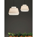 ACB pendant luminaire ASPEN 60 E27 IP20, white 