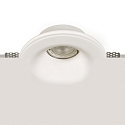 Gips-Einbauleuchte GAMMA 3409/12 mit Trichterblende, GU10 max. 10W (LED), berstreichbar, wei