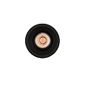 downlight MOVE 3984/8 round IP44/IP20, black