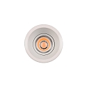 LED Einbaustrahler MOVE 3984/8, rund, LED COB, 12W, 2700K, 1160lm, IP44/IP20, wei