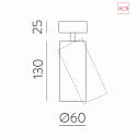 Spot PIPE 3986 IP20
