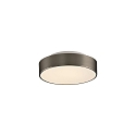 ceiling luminaire DINS 395/26 E27 IP44, nickel matt