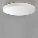 Lampada da parete e soffitto MOON 969/35 E27 IP44, Opale, Bianco dimmerabile