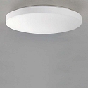 Lampada da parete e soffitto MOON 969/50 E27 IP44, Opale, Bianco dimmerabile