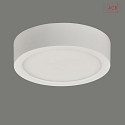 LED Deckenleuchte KORE 3435/9, UGR<19, Ø 9cm, extra flach, weiß, 6W 4000K 420lm