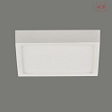 Plafoniera ROKU 3436/14 piatto IP20, opale, bianco 