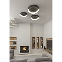 ACB Luminaire de plafond DILGA 3450/90 Casambi IP20, noir