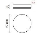 Plafoniera ATEN 3706/40 IP20
