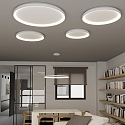 ACB Luminaire de plafond GRACE 48 contrlable par Bluetooth IP20, blanche gradable