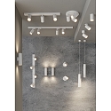 ACB Apparecchio da incasso a soffitto MODRIAN 1-Lampadina GU10 IP20, Bianco 