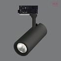 ACB Projecteur triphasé ISQUIA 4117/6 réglable, avec adaptateur IP20, noir  