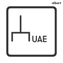 socket UAE RJ45 (NO 4417 /-19) 2-fold, with cover, for computer network, grey, white