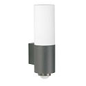 Applique da esterno TYPE NO 0378 con sensore, con rilevatore di movimento E27 IP54, antracite dimmerabile