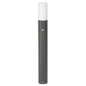 Pollerleuchte Typ Nr. 3078, IP54, mit Sensor, E27 max. 100W, Aluminium-Guss / Opalglas, anthrazit