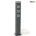 Albert Colonna di energia TYPE NO 4419 7 volte, senza inserti, antracite