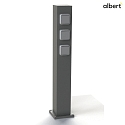 Albert Colonna di energia TYPE NO 4419 7 volte, senza inserti, antracite