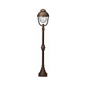 Lampada da cortile TYPE NO 2029 rotondo E27 44, Marrone, ottone satinato dimmerabile