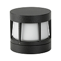 Applique et plafonnier TYPE NO 0326 rond, dimmable 54, noir mat gradable