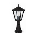 Luminaire en forme de borne TYPE NO 0529 E27 44, noir mat gradable