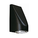 Lampada da parete TYPE NO 0677 GU10 IP43, Nero dimmerabile