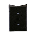 Support d'angle TYPE NO 1002 noir mat